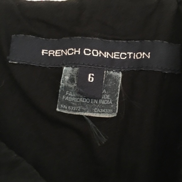French Connection LBD with Blue Embroidery - Picture 11 of 12